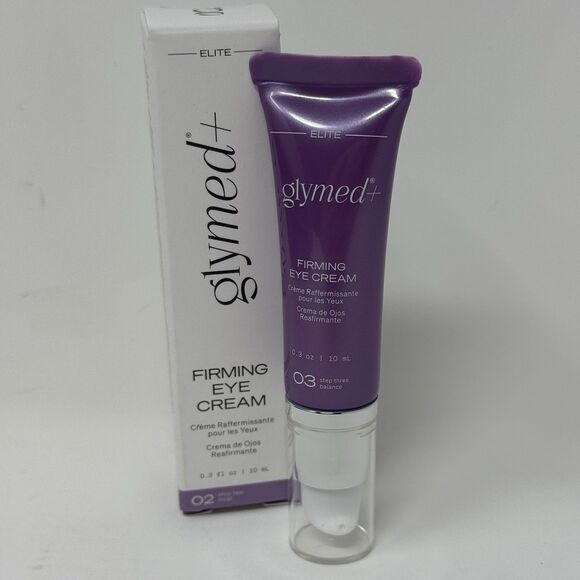 GlyMed Plus Firming Eye Cream .3 Oz Anti Aging Hydrating Wrinkles New $68 - Picture 1 of 7